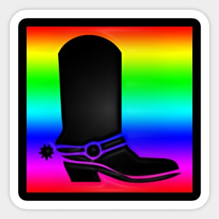 Western Era - Cowboy Boots 1 Sticker